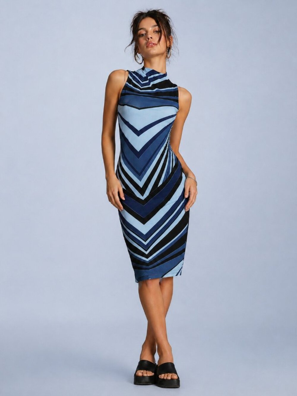 JUST CHOON 90s/Y2K Sheath Dress, Size Small